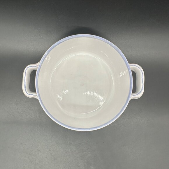 Vintage Casserole Dish Dieulefit France PHP Pottery Lavender Purple Cottagecore - Picture 6 of 10